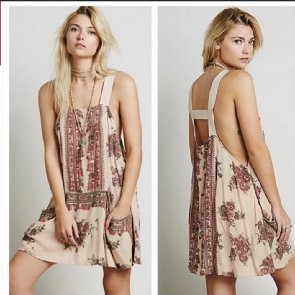 Free People Paradise Song Tunic Dress Size Medium